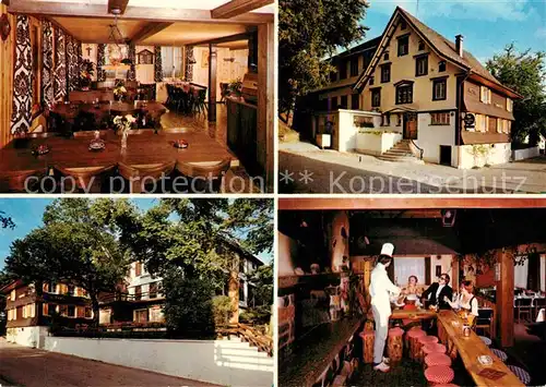 AK / Ansichtskarte Oberhelfenschwil Hotel Restaurant Sonnenhof Gaststube Bar Oberhelfenschwil