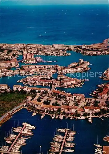 AK / Ansichtskarte Port_Grimaud Vue aerienne Port Grimaud