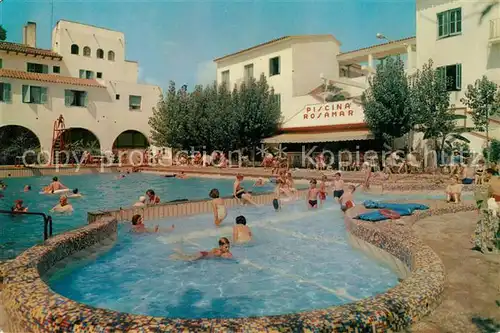 AK / Ansichtskarte Lloret_de_Mar Hotel Rosamar Swimmingpool Lloret_de_Mar