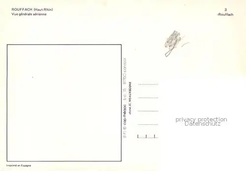 AK / Ansichtskarte Rouffach Vue generale aerienne Rouffach
