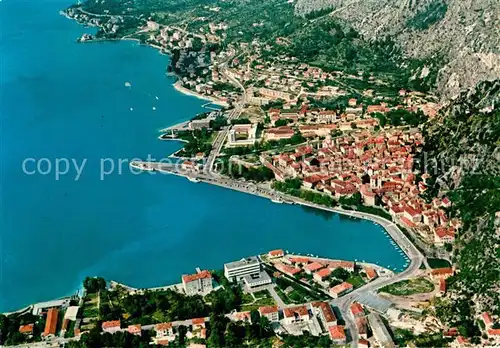 AK / Ansichtskarte Kotor_Montenegro Fliegeraufnahme Kotor Montenegro