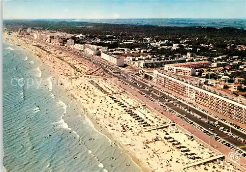 AK / Ansichtskarte Saint_Jean_de_Monts Esplanade de la Mer Avenue de la Foret et le Palais des Congres Saint_Jean_de_Monts