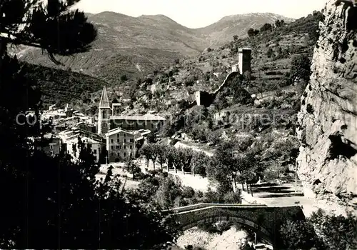 AK / Ansichtskarte Castellane Le pont Napoleon et les vieux remparts Castellane