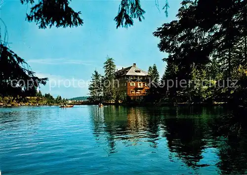 AK / Ansichtskarte Mummelsee  Mummelsee