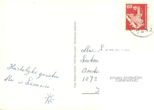 AK / Ansichtskarte Bad_Urach Wasserfall Volkstanz Fachwerk Kapelle Bad_Urach