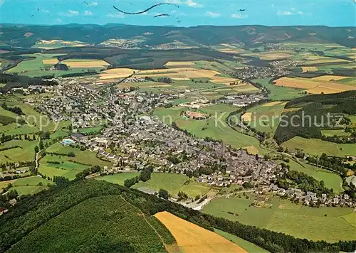 AK / Ansichtskarte Schmallenberg Fliegeraufnahme Schmallenberg