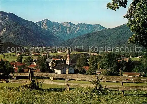 AK / Ansichtskarte Fischbachau Kirchenpartie Fischbachau