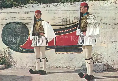 AK / Ansichtskarte Athens_Athen Leibgarde Guardia Reale Athens Athen