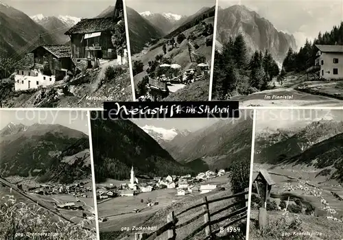 AK / Ansichtskarte Neustift_Stubaital_Tirol Kartnallhof Pinnistal Alpenpanorama Neustift_Stubaital_Tirol