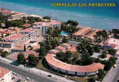 AK / Ansichtskarte Bahia_de_Alcudia Complejo Los Principes Hotel y Apartamentos vista aerea Bahia_de_Alcudia