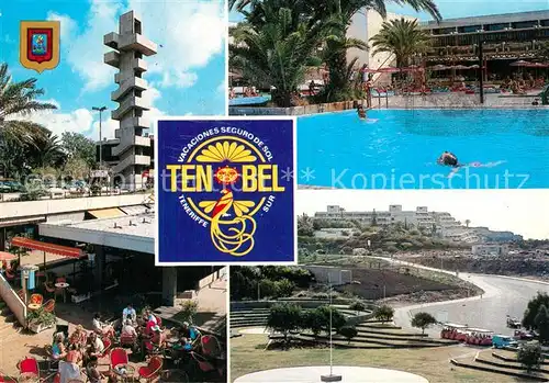 AK / Ansichtskarte Las_Galletas Urbanizacion Ten Bel Hotelanlage Swimming Pool Las_Galletas