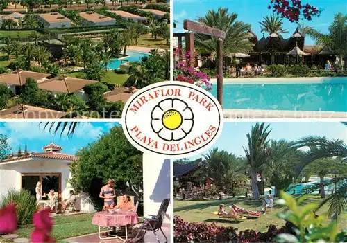 AK / Ansichtskarte Playa_del_Ingles_Gran_Canaria Bungalows Miraflor Park Swimming Pool Playa_del