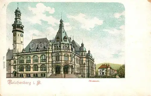 AK / Ansichtskarte Reichenberg_Liberec Museum  Reichenberg Liberec