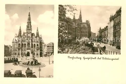 AK / Ansichtskarte Reichenberg_Liberec Rathaus Reichenberg Liberec