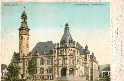 AK / Ansichtskarte Reichenberg_Liberec Nordboehmisches Gewerbemuseum  Reichenberg Liberec