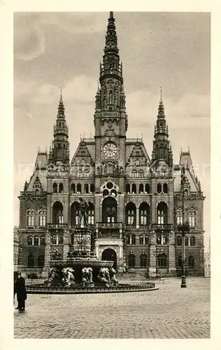 AK / Ansichtskarte Reichenberg_Liberec Rathaus Reichenberg Liberec
