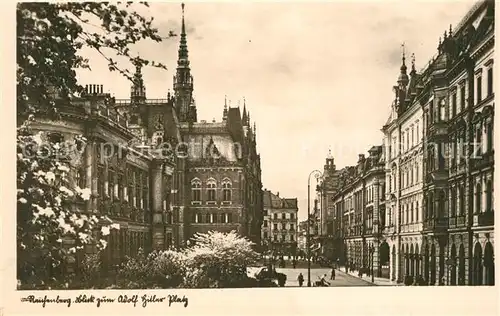 AK / Ansichtskarte Reichenberg_Liberec A. H. Platz  Reichenberg Liberec