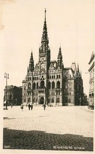 AK / Ansichtskarte Reichenberg_Liberec Rathaus Reichenberg Liberec