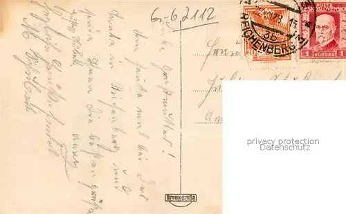 AK / Ansichtskarte Reichenberg_Liberec Rathaus Reichenberg Liberec