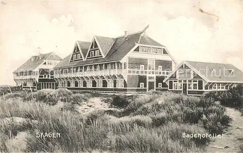 AK / Ansichtskarte Skagen Badehotellet Skagen