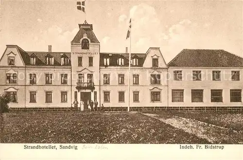 AK / Ansichtskarte Sandwig Strandhotellet Sandwig