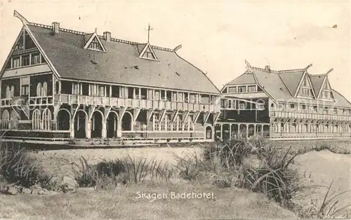 AK / Ansichtskarte Skagen Badehotel Skagen