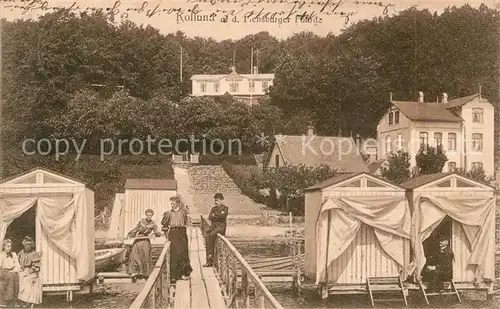 AK / Ansichtskarte Kollund_Daenemark Flensburger Foehrde Strandhuetten Kollund Daenemark