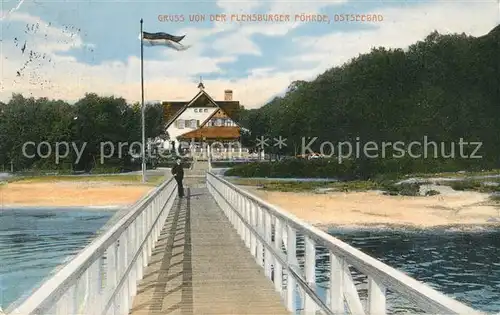 AK / Ansichtskarte Flensburg Foehrde Ostseebad Flensburg