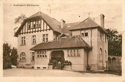 AK / Ansichtskarte Waldhausen_Bereschkowskoje Ausflugsort Waldhausen