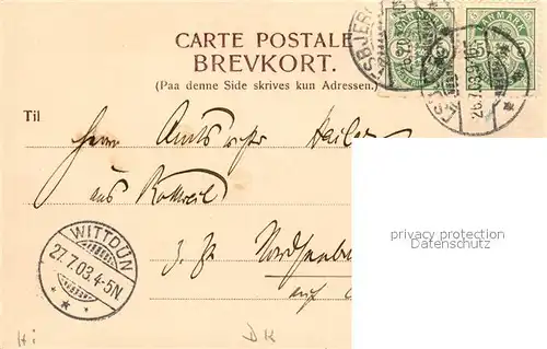 AK / Ansichtskarte Fanoe Villa Anita Fanoe