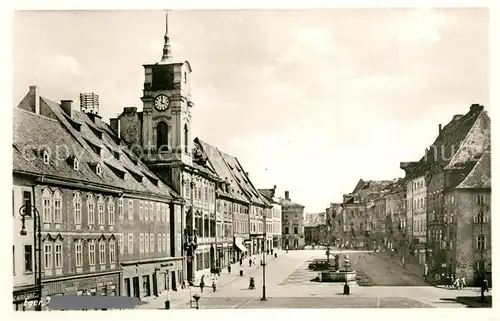 AK / Ansichtskarte Eger_Cheb_Tschechien Stadtansicht 