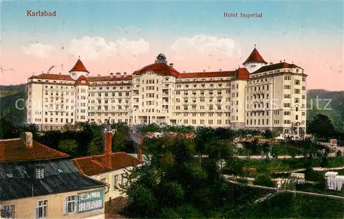 AK / Ansichtskarte Karlsbad_Eger Hotel Imperial Karlsbad_Eger