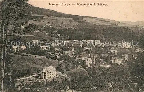 AK / Ansichtskarte Johannisbad_Riesengebirge Panorama Johannisbad_Riesengebirge