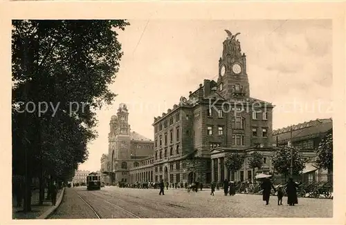 AK / Ansichtskarte Praha_Prahy_Prague Wilson Bahnhof Praha_Prahy_Prague