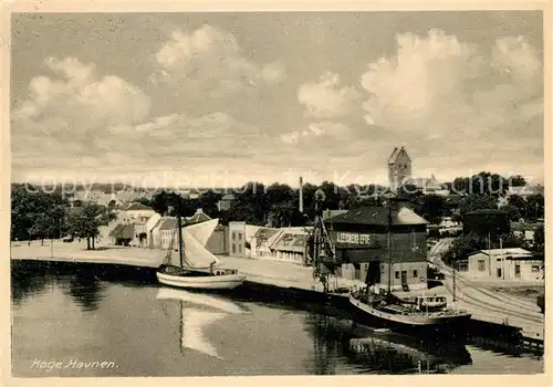 AK / Ansichtskarte Koge Hafen Koge