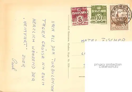 AK / Ansichtskarte Koge Hafen Koge