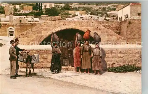 AK / Ansichtskarte Nazareth_Israel Marienbrunnen Nazareth Israel