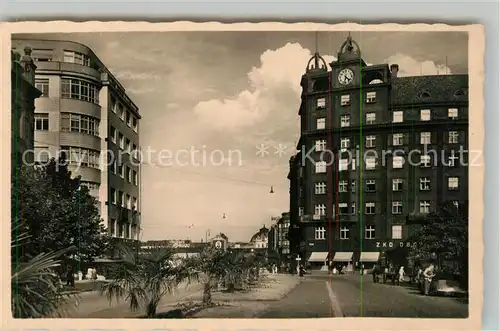 AK / Ansichtskarte Plzen_Pilsen Stadtpanorama Plzen Pilsen