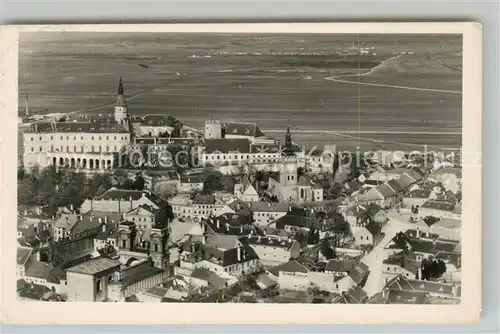 AK / Ansichtskarte Nikolsburg_Mikulov_Suedmaehren Stadtpanorama Nikolsburg_Mikulov