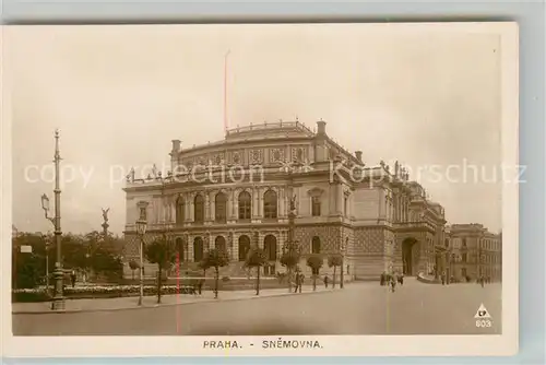 AK / Ansichtskarte Praha_Prahy_Prague Snemovna Praha_Prahy_Prague