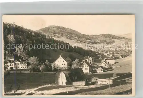 AK / Ansichtskarte Morchenstern_Tschechien Panorama Spitzberg Morchenstern_Tschechien