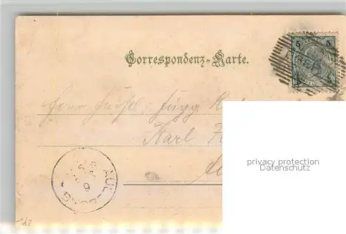 AK / Ansichtskarte Eger_Cheb_Tschechien Badeanstalt Landungspfalz Dampfboote 