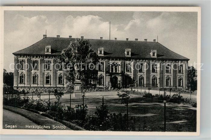 AK / Ansichtskarte Sagan Herzogliches Schloss Sagan Nr. wg31663