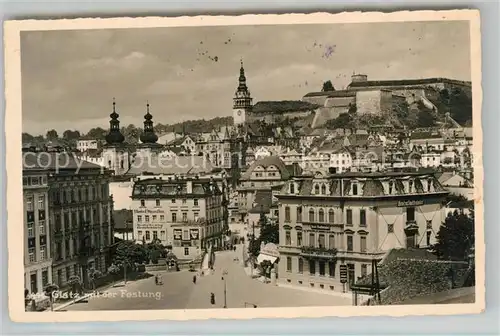 AK / Ansichtskarte Glatz_Niederschlesien Festung Stadtpanorama Glatz_Niederschlesien