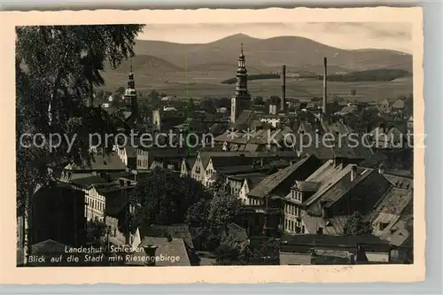 AK / Ansichtskarte Landeshut_Niederschlesien Stadtpanorama Landeshut_Niederschlesien