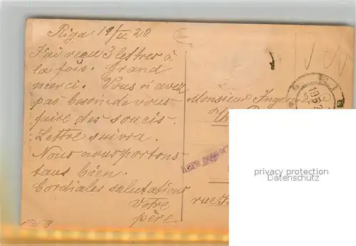 AK / Ansichtskarte Riga_Lettland Hafen Riga_Lettland