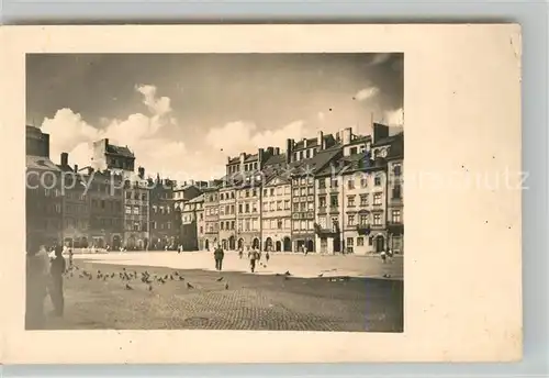 AK / Ansichtskarte Warschau_Masowien Altstadt Warschau Masowien