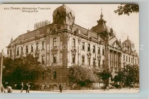 AK / Ansichtskarte Oradea Penzugyipalota Oradea