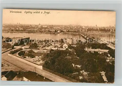 AK / Ansichtskarte Warszawa Panorama Warszawa