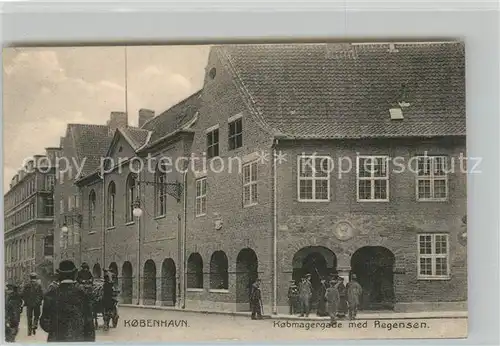 AK / Ansichtskarte Kobenhavn Kobmagergade med Regensen Kobenhavn